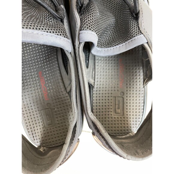 Rider Grendene Women’s 8 Shoes Slip on Hiking Outdoor Trail Sandals Gray Black - Picture 7 of 9